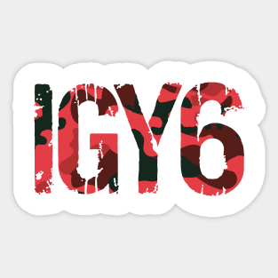 IGY6 Camo Sticker